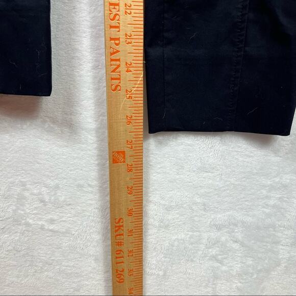 NWT Tory Burch Navy Blue Callie Skinny Pant Size 0 Slim Fit NEW - Picture 9 of 9